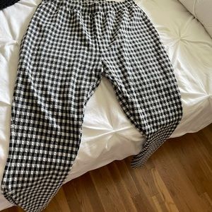 Urban Outfitters Checkered Bell-Bottoms